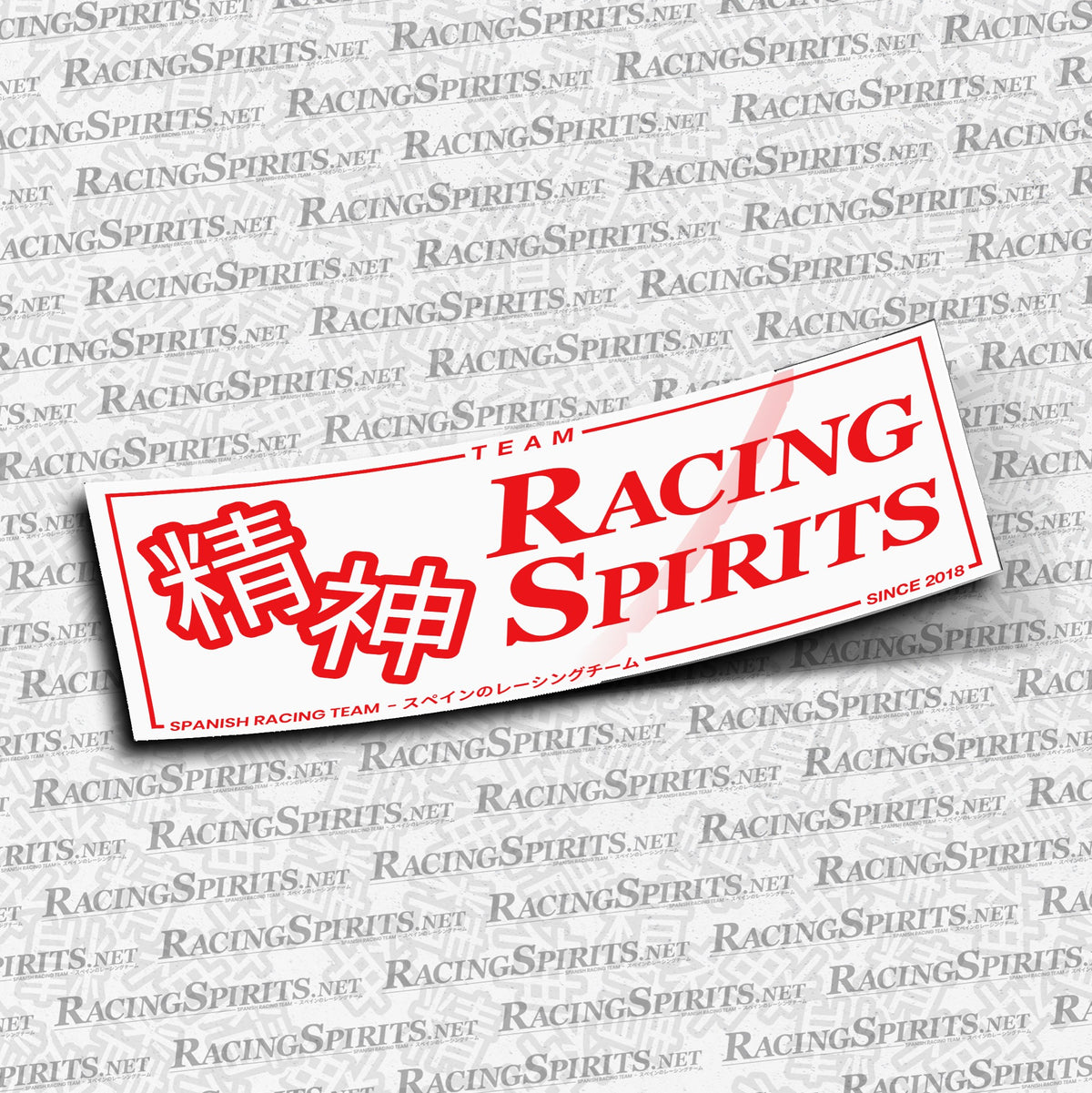 SLAP TEAM RACING SPIRITS — Blanco / Rojo