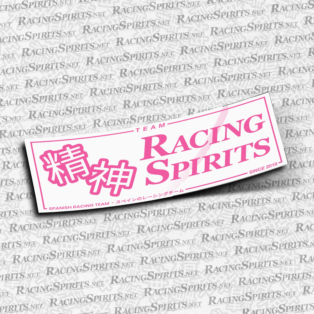 SLAP TEAM RACING SPIRITS — Blanco / Rosa