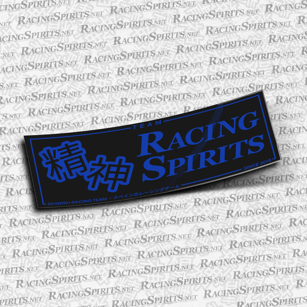 SLAP TEAM RACING SPIRITS — Negro / Azul