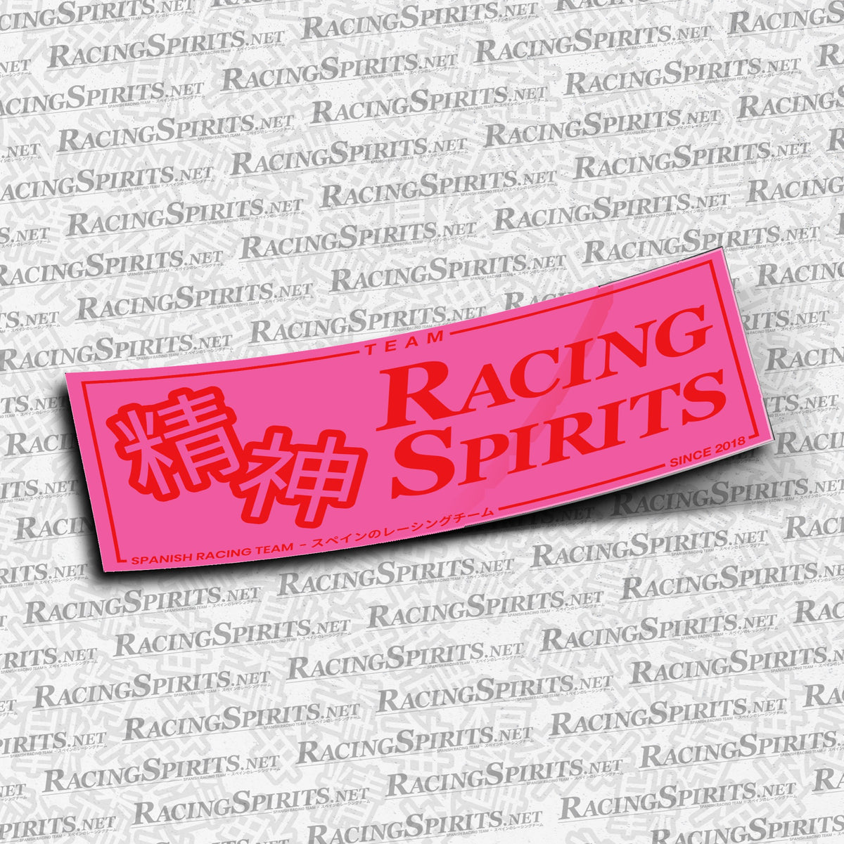 SLAP TEAM RACING SPIRITS — Rosa / Rojo