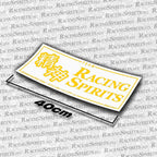 Adhesivo Team Racing Spirits Spanish Racing Team — Blanco / Amarillo