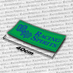Adhesivo Team Racing Spirits Spanish Racing Team — Verde / Azul