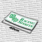 Adhesivo Team Racing Spirits Spanish Racing Team — Blanco / Verde