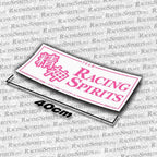 Adhesivo Team Racing Spirits Spanish Racing Team — Blanco / Rosa