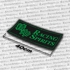 Adhesivo Team Racing Spirits Spanish Racing Team — Negro / Verde