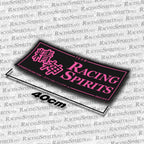 Adhesivo Team Racing Spirits Spanish Racing Team — Negro / Rosa