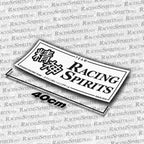 Adhesivo Team Racing Spirits Spanish Racing Team — Blanco / Negro