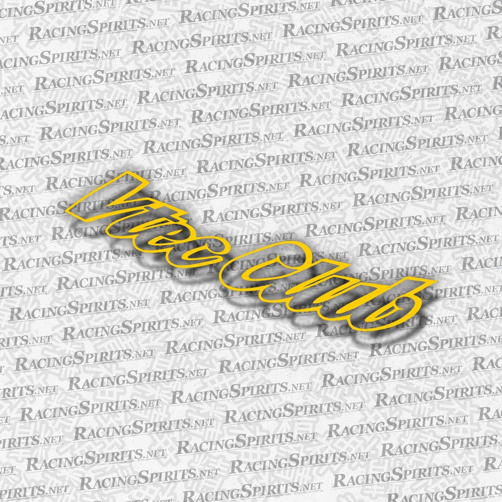 Adesivo VTEC Club — Giallo