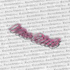 Adesivo VTEC Club — Rosa