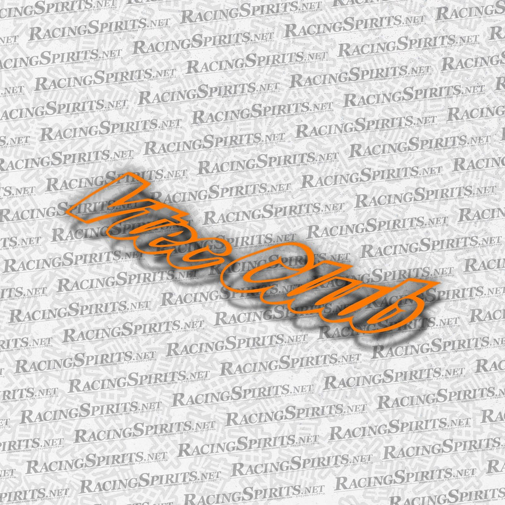 Adesivo VTEC Club — Arancione
