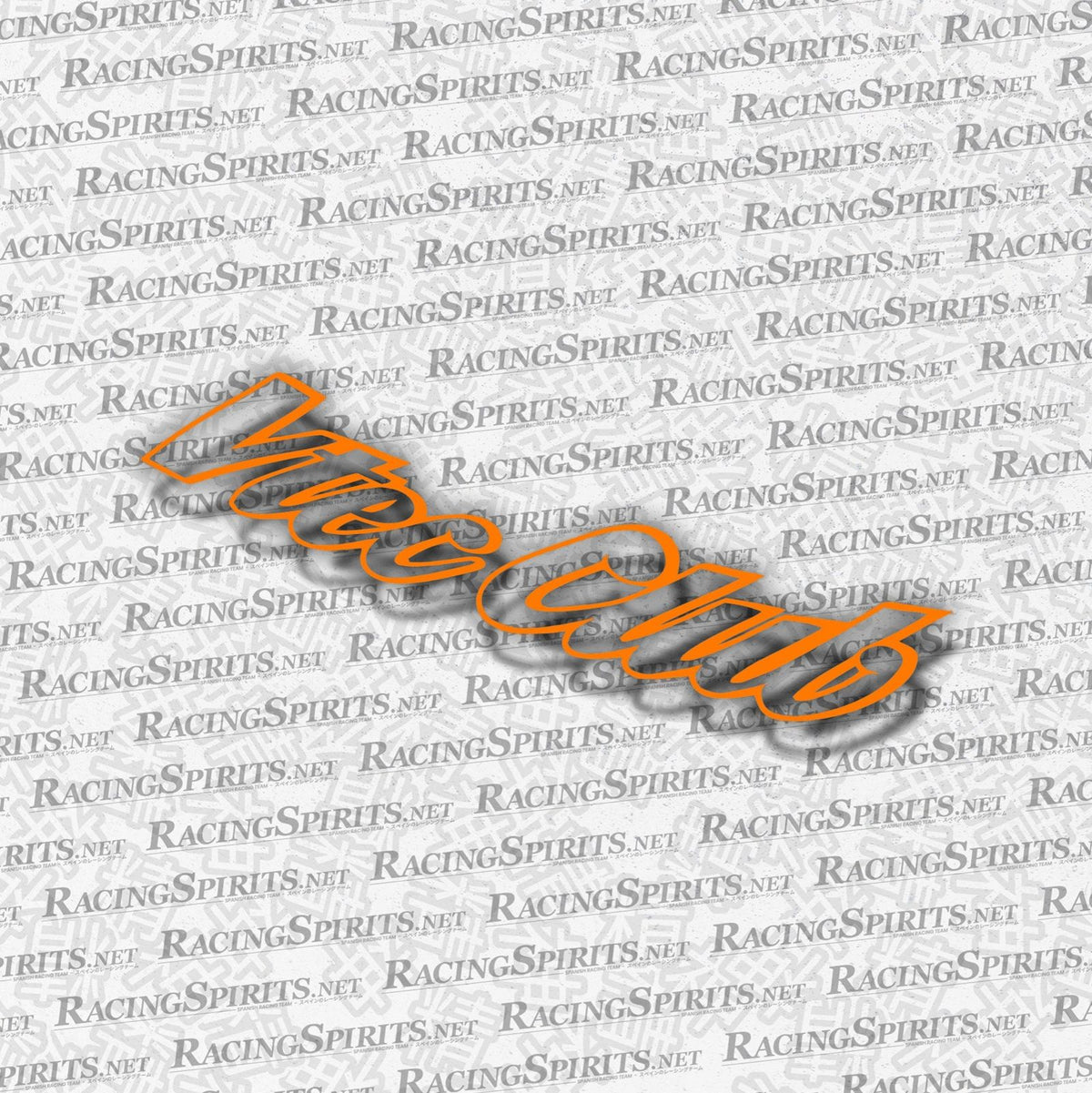 Adesivo VTEC Club — Arancione