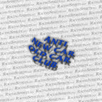 Adesivo Anti New Car Old Car Club — Blu