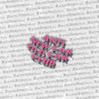 Adesivo Anti New Car Old Car Club — Rosa