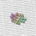Adesivo Anti New Car Old Car Club — Olografico