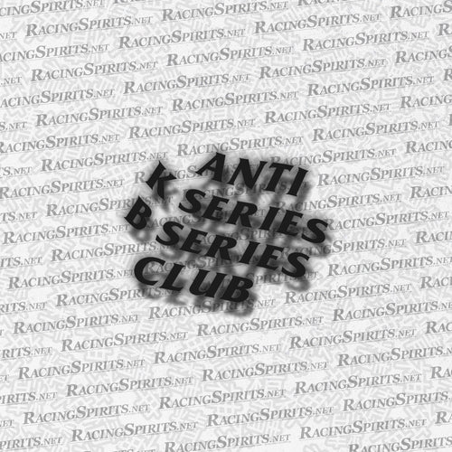 Adhesivo Anti K Series B Series Club — Negro