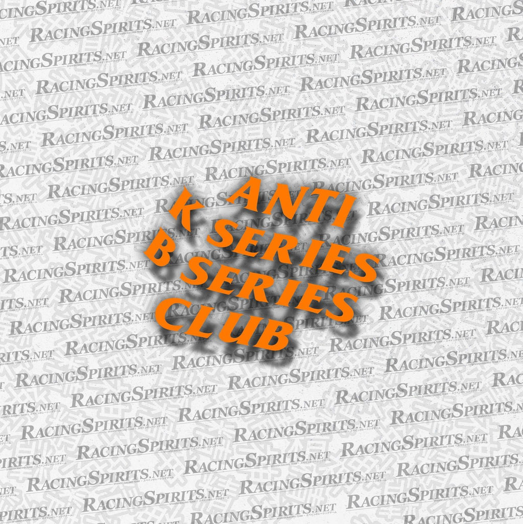 Adesivo Anti K Series B Series Club — Arancione