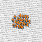 Adesivo Anti K Series B Series Club — Arancione