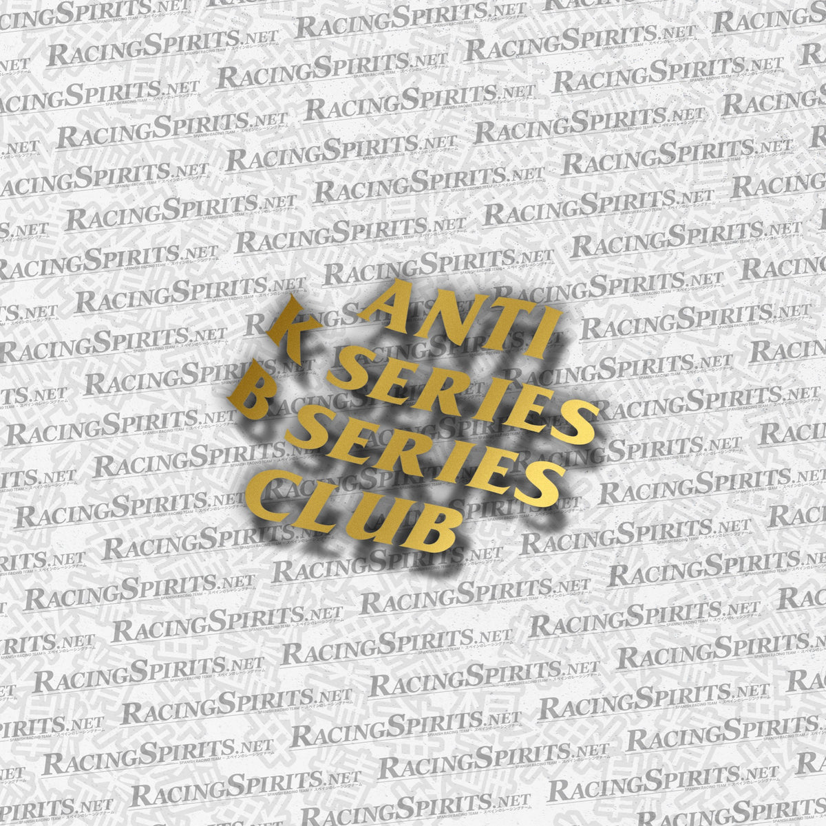 Adesivo Anti K Series B Series Club — Oro