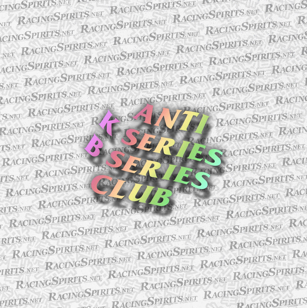 Adesivo Anti K Series B Series Club — Olografico