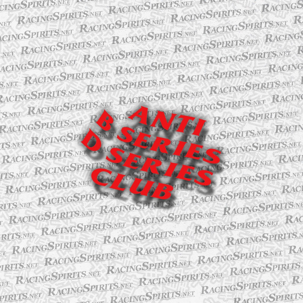 Adesivo Anti B Series D Series Club — Rosso