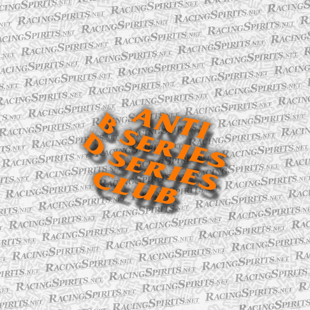 Adesivo Anti B Series D Series Club — Arancione