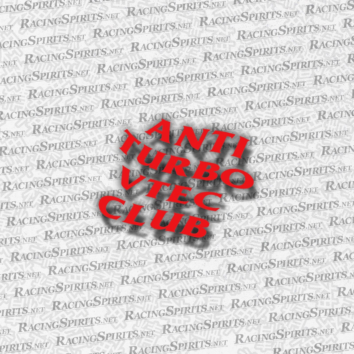 Adesivo Anti Turbo VTEC Club — Rosso