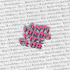Adesivo Anti Turbo VTEC Club — Rosa