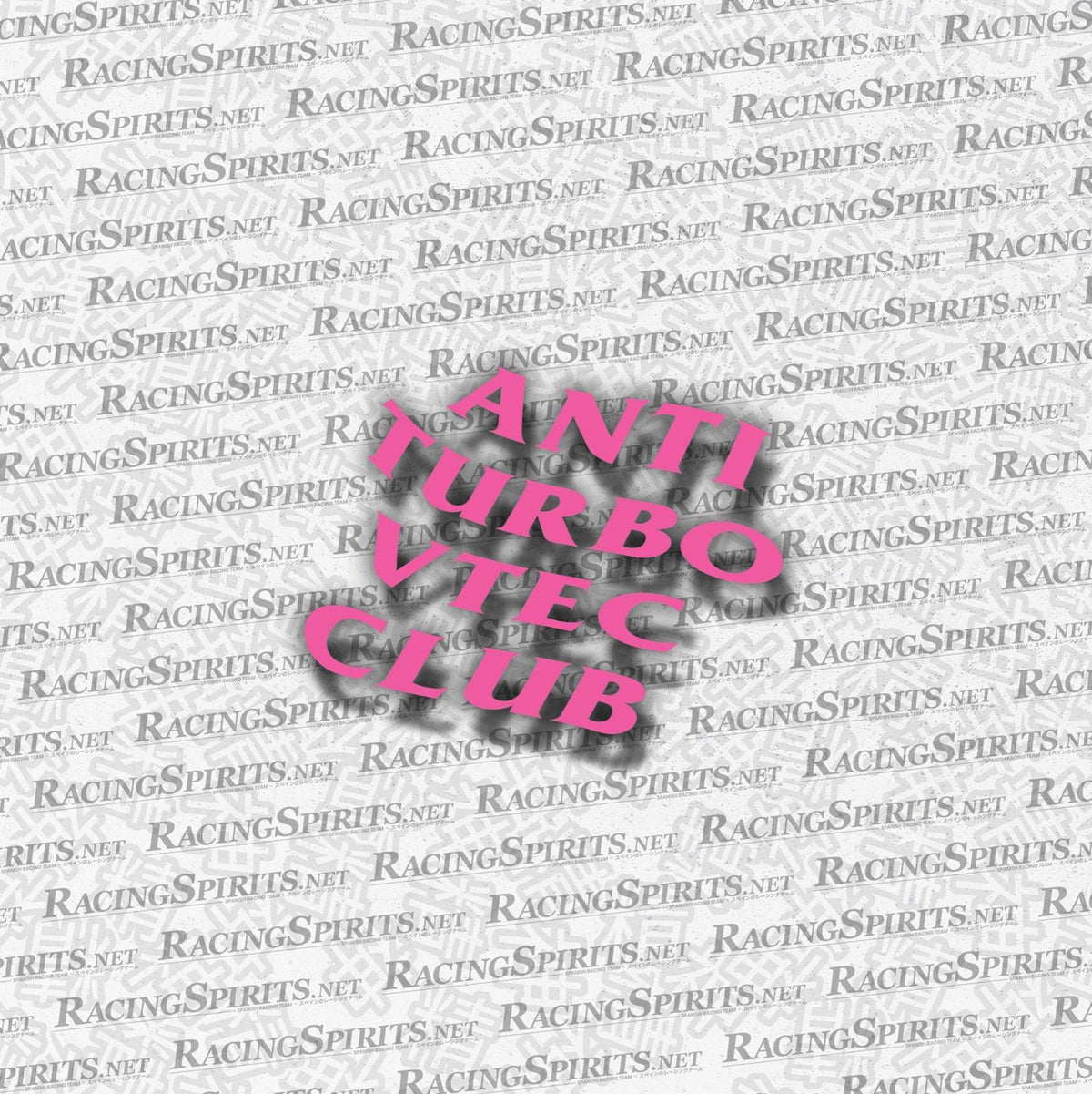 Adesivo Anti Turbo VTEC Club — Rosa