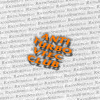 Adesivo Anti Turbo VTEC Club — Arancione