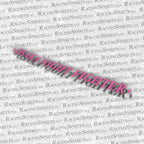 Adesivo Osaka Night Fighter — Rosa