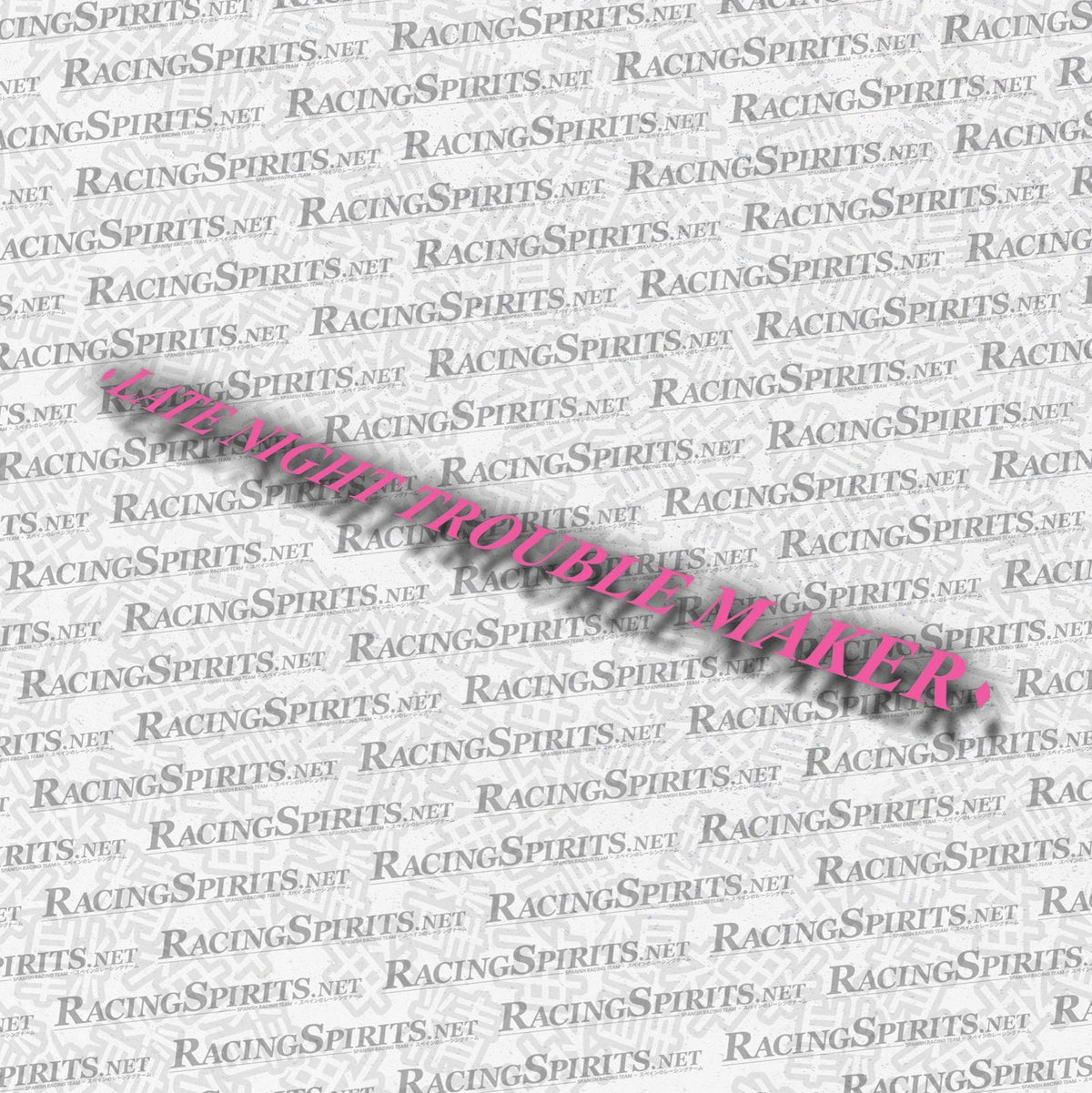Adesivo Late Night Trouble Maker — Rosa