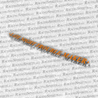 Adhesivo Late Night Trouble Maker — Naranja