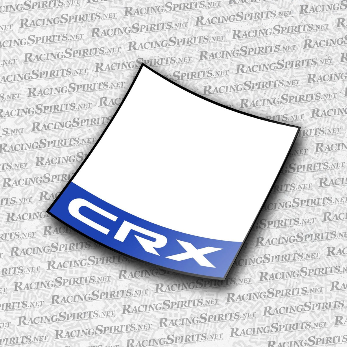 PACK 2X NUMERI DI GARA CRX (ED/EF) — Blu