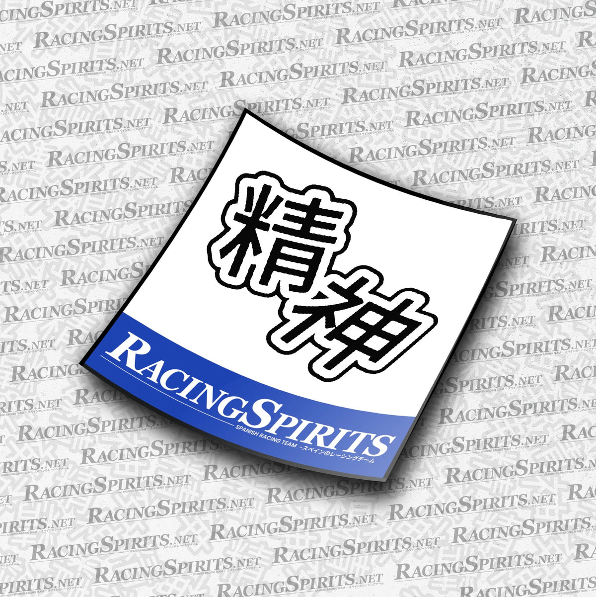 PACK 2X DORSAL RACING SPIRITS 1 CON LOGO — Azul