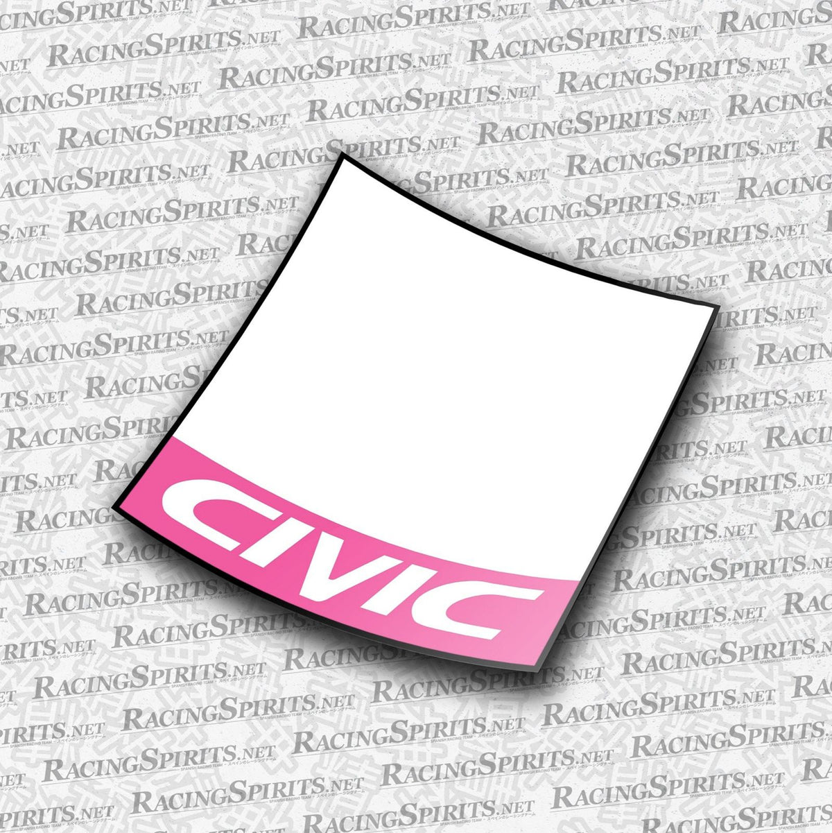 PACK 2X DORSAL CIVIC 6TA GENERACIÓN (EK/EJ) — Rosa
