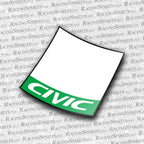 PACK 2X DORSAL CIVIC 6TA GENERACIÓN (EK/EJ) — Verde