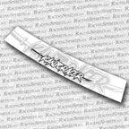 BANNER KANJORACER — Bianco e nero