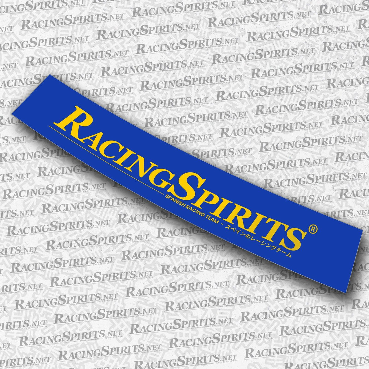 BANNER RACING SPIRITS SPANISH RACING TEAM — Azul / Amarillo