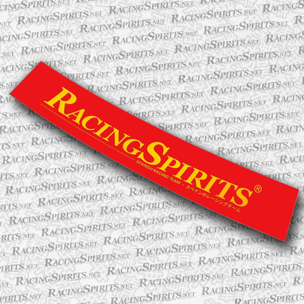 BANNER RACING SPIRITS SPANISH RACING TEAM — Rojo / Amarillo