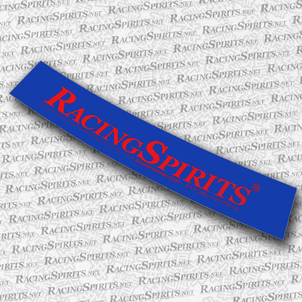 BANNER RACING SPIRITS SPANISH RACING TEAM — Azul / Rojo
