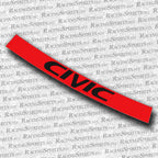 BANNER CIVIC 6ª GENERAZIONE (EK/EJ) — Rosso / Nero