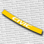 BANNER CIVIC 6ª GENERAZIONE (EK/EJ) — Giallo / Bianco