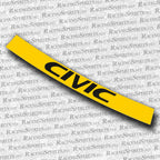 BANNER CIVIC 6ª GENERAZIONE (EK/EJ) — Giallo / Nero