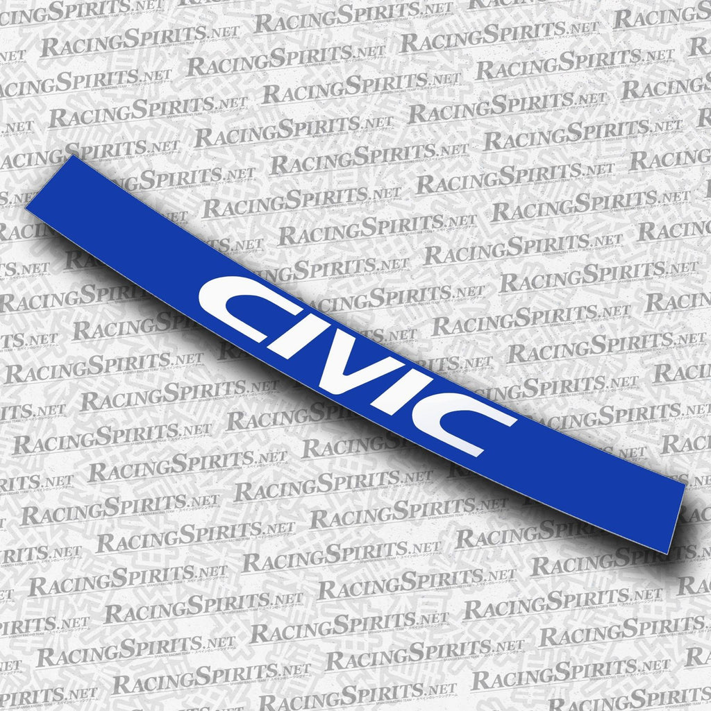 BANNER CIVIC 6ª GENERAZIONE (EK/EJ) — Blu / Bianco
