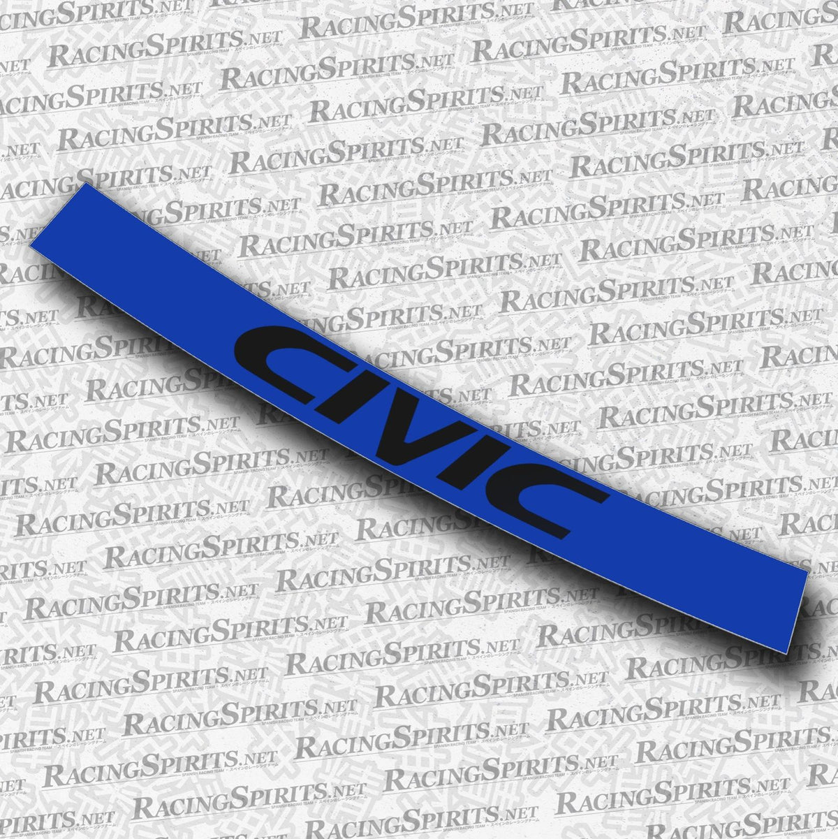 BANNER CIVIC 6ª GENERAZIONE (EK/EJ) — Blu / Nero
