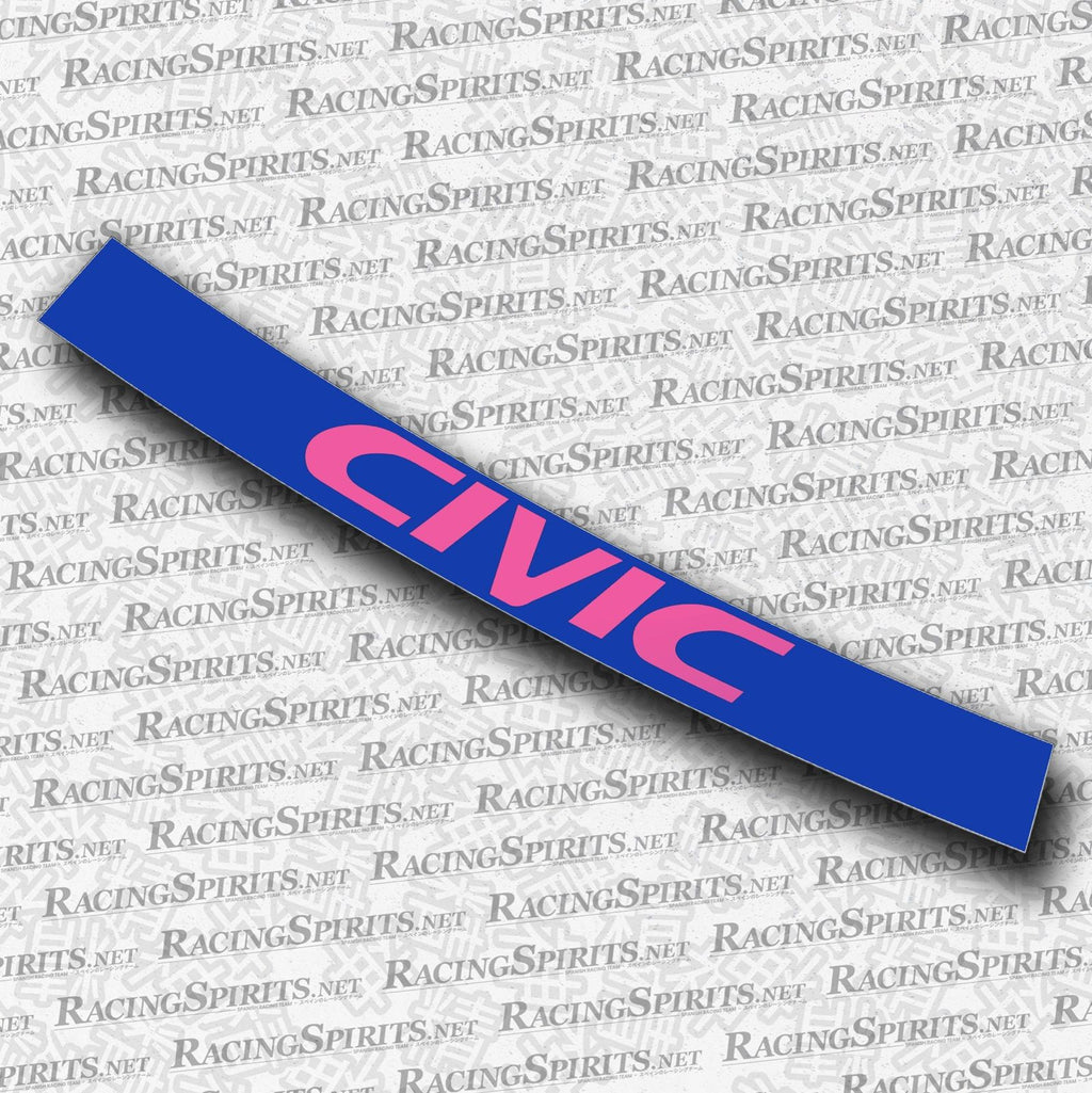 BANNER CIVIC 6ª GENERAZIONE (EK/EJ) — Blu / Rosa