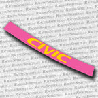 BANNER CIVIC 6ª GENERAZIONE (EK/EJ) — Rosa / Giallo