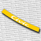 BANNER CIVIC 5ª GENERAZIONE (EG/EH/EJ) — Giallo / Bianco