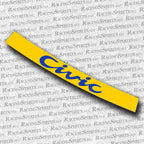 BANNER CIVIC 5ª GENERAZIONE (EG/EH/EJ) — Giallo / Blu