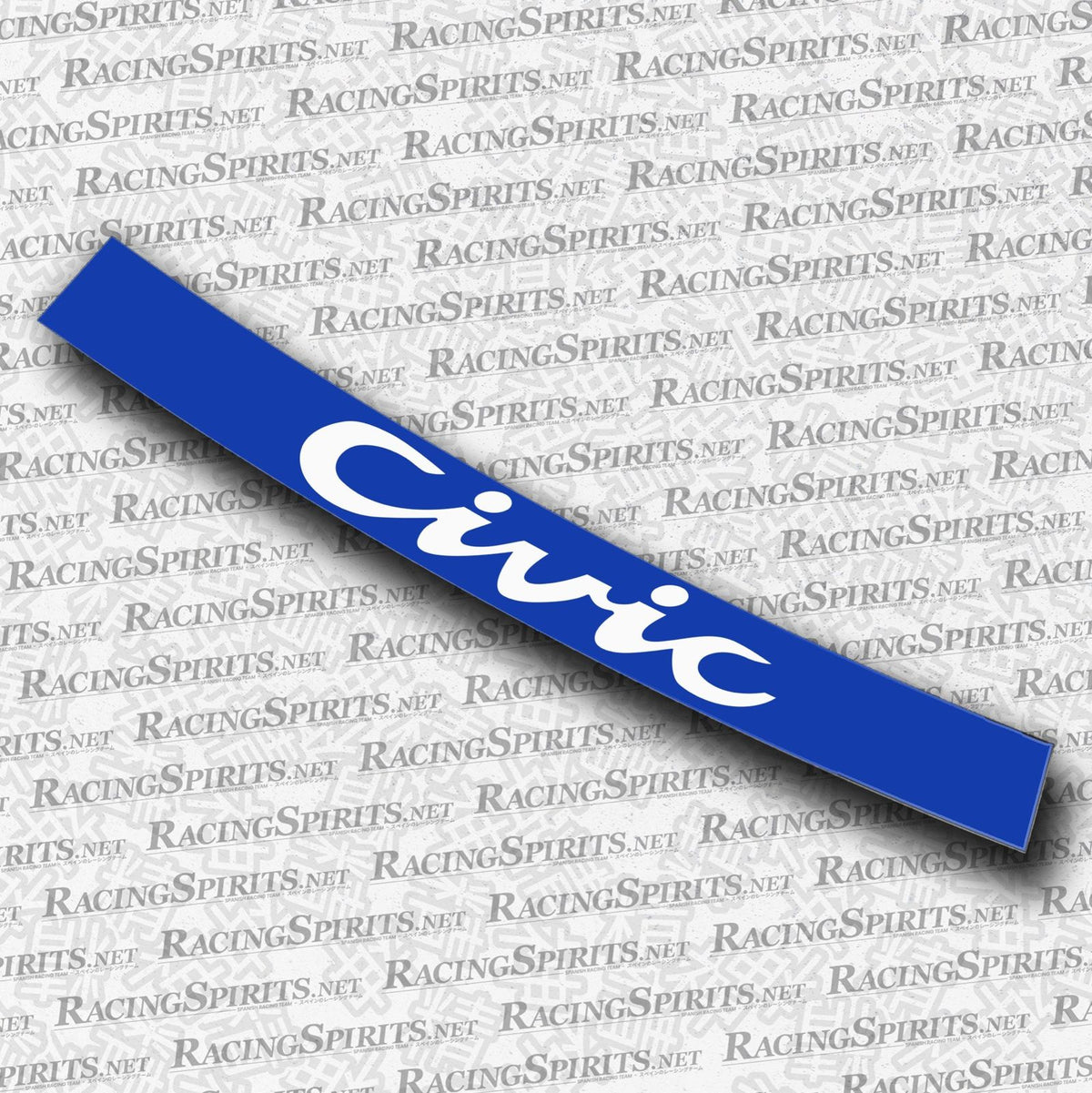 BANNER CIVIC 5ª GENERAZIONE (EG/EH/EJ) — Blu / Bianco